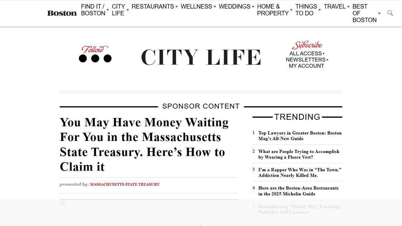 How to Claim Your Lost and Forgotten Money in Massachusetts